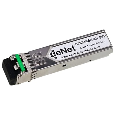 ENET Avaya-Nortel Compatible AA1419051-E6 TAA Compliant Functionally Identical 1000BASE-ZX SFP 1550nm Duplex LC Connector
