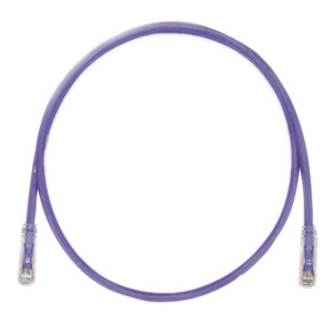 CAT6 UTP PATCH CORD TX6 PLUS VIOLET 14FT