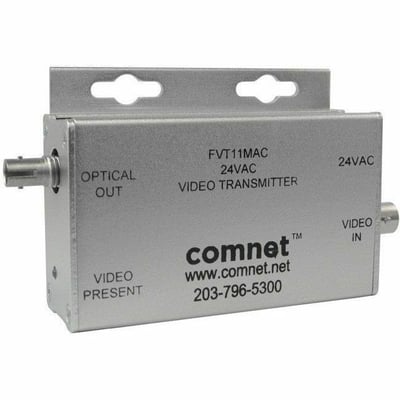 MINI VIDEO TRANSMITTER 24VAC INPUT MM 1 FIBER