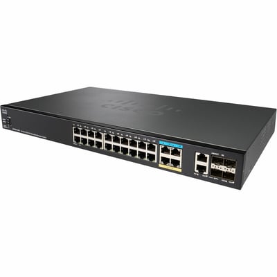 CISCOSG350X24PD24PORT2.5GPOESTACKABLEMNGDSWTCHREMANUFACTURED
