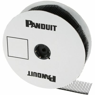 Panduit Dome-Top BT1.5M-XMR30 Reel-Fed Cable Tie, Black, High Heat PA6.6, PK5000, 5.6"L