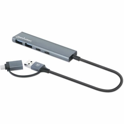 4-PORT USB 3.0 TYPE-C / TYPE-A COMBO HUB 2X2