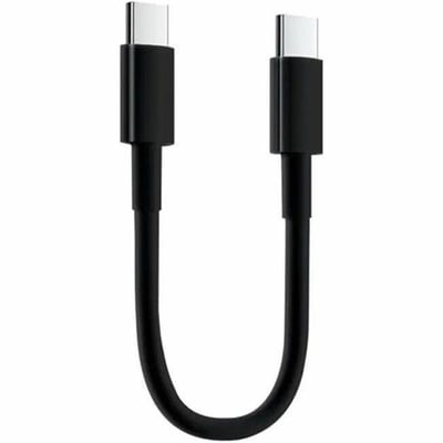 1FT USBC TO USBC 60W PD CABLE POWER DELIVERY AND DATA BLACK