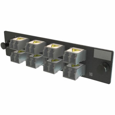ADPT PANEL OFP 8 KEYED LC DX 16F GRAY MOQ 1