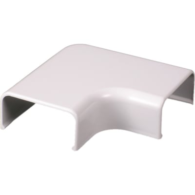 Wiremold Uniduct 2900 Flat Elbow Fitting - Fog White - TAA Compliant