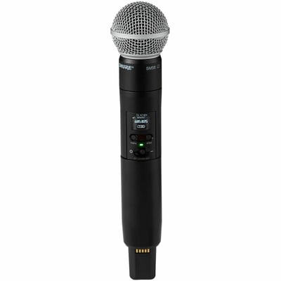 SHURE SLXD2+/58=-G57 HANDHELD TRANSMITTER SM58