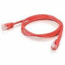Quiktron Q-Series Patch Cords, CAT6, booted, Red, 2 FT