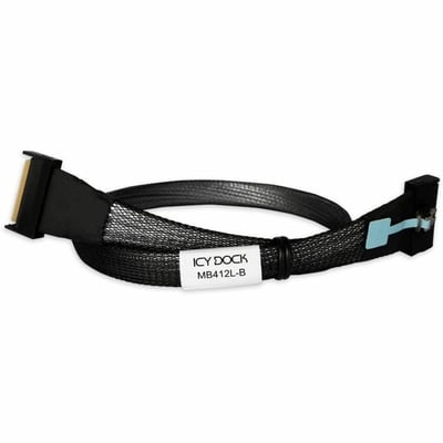 MB412L-B ICY DOCK MCIO 8I SFF-TA-1016 TO MCIO 8I SFF-TA-1016