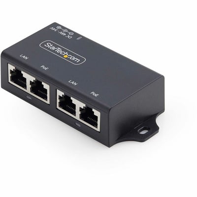 2-PORT POE++ INJECTOR 30W - 802.3AF/AT 10M/100M/1000M