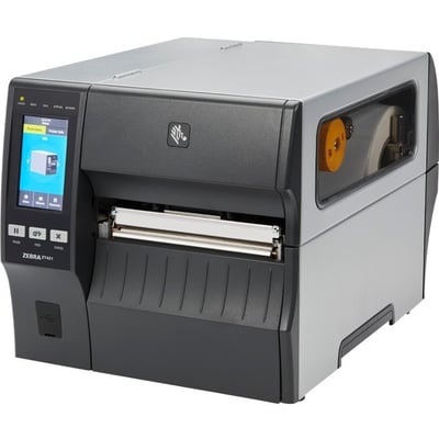 Zebra - IMSourcing Certified Pre-Owned ZT421 Manufacturing, Transportation & Logistic, Industrial, Retail, Healthcare Direct Thermal/Thermal Transfer Printer - Monochrome - Label Print - USB - USB Host - Serial - Bluetooth - Near Field Communication -