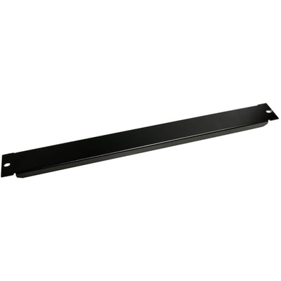 StarTech.com Blanking Panel " 1U " 19in " Steel " Black " Blank Rack Panel " Filler Panel " Rack Mount Panel " Rack