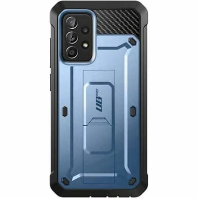 GALAXY A52 UNICORN BEETLE PRO RUGGED HOLSTER CASE-METALLIC BLUE