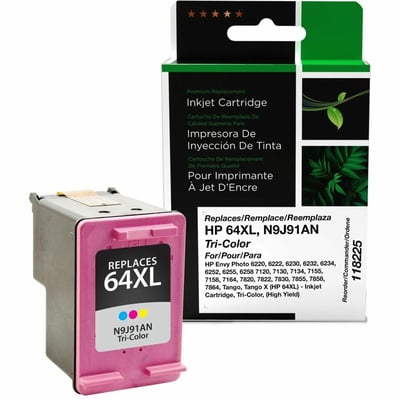 Clover Imaging Remanufactured High Yield Tri-Color Ink Cartridge for HP 64XL (N9J91AN)