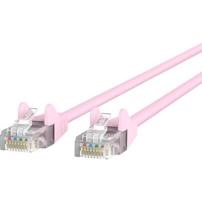 CBL,CAT6,UTP,RJ45M/M,02 ,PNK,SNGL