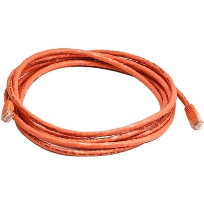 CAT6 24AWG UTP ETHERNET NETWORK PATCH CABLE_ 10FT ORANGE