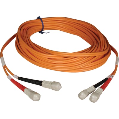 Tripp Lite by Eaton 3M Duplex Multimode 50/125 Fiber Optic Patch Cable SC/SC 10' 10ft 3 Meter