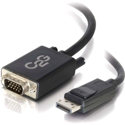 3M DISPLAYPORT TO VGA M/M BLK CABLE
