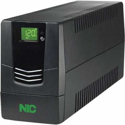 N1C A-Series 800VA / 480W Line Interactive Lithium Tower UPS
