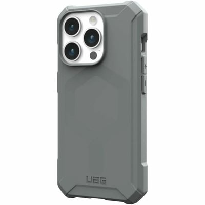 Urban Armor Gear Essential Armor iPhone 15 Pro Case - Silver