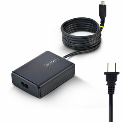 100W USB-C LAPTOP CHARGER - 5FT USB-C TETHERED CABLE