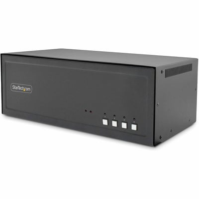 SECURE 4-PORT QUAD-MONITOR KVM DVI NIAP 4.0 CAC US BUILT