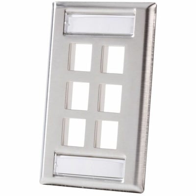 Ortronics TechChoice Faceplate