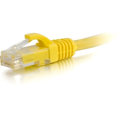 6IN CAT6 YELLOW SNAGLESS UTP NTWK PATCH CABLE