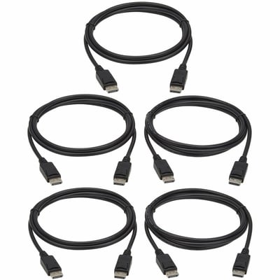 4K DISPLAYPORT CABLES WITH LATCHING CONNECTORS M/M 4K 6FT