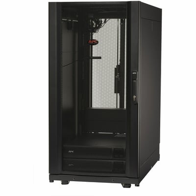 Ecostruxure Micro Data Center, with 24U SX rack, 3kVA, 120V, 60 Hz, pre assembled, 1199H x 600W x 1070D mm