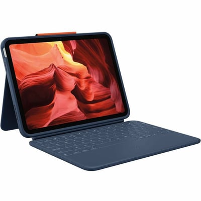 Logitech Rugged Combo 4 Rugged Keyboard/Cover Case Apple iPad (10th Generation) Tablet