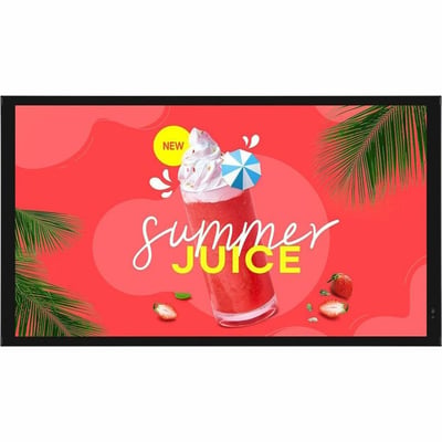 55IN LCD 1920X1080 3500NIT OUTDOOR HDMI DP WIFI SPEAKER