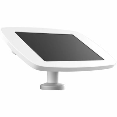 Bouncepad Original Desk Mount for Tablet, iPad, Kiosk - White - Landscape/Portrait