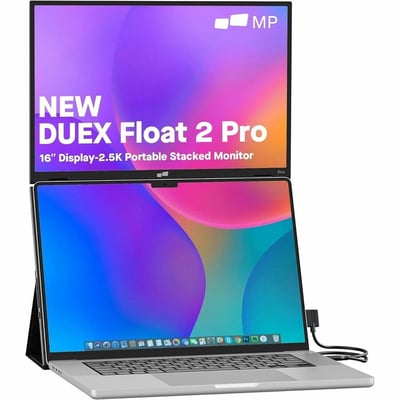 MOBILE PIXELS DUEX FLOAT 2 PRO 15.6IN 2K QHD STACKED UP LCD / TYPE
