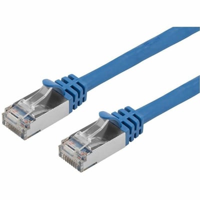 CAT7 SHIELDED (S/FTP) CABLE_ 7FT BLUE