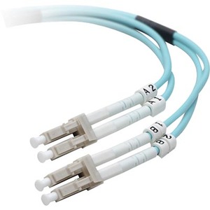 BELKIN PATCH CABLE - FIBER OPTIC - MALE LEFT GENDER - MALE RIGHT GENDER - LC RIG