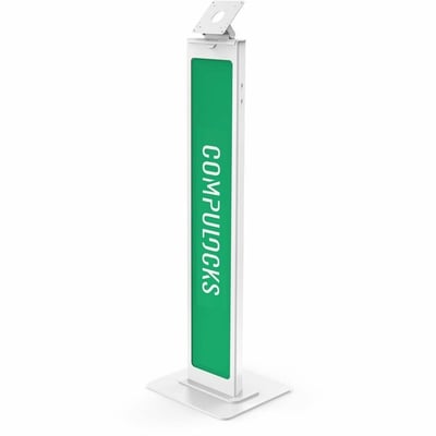 VESA BRANDABLE FLOOR STAND WHITE