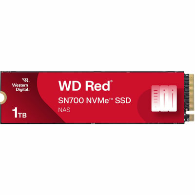 Western Digital Red S700 WDS100T1R0C 1 TB Solid State Drive - M.2 2280 Internal - PCI Express NVMe (PCI Express NVMe 3.0 x4)