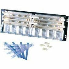 Ortronics 200-pair 19'' Rack Mount 110 Field Termination Block/Panel Kit (110C5)