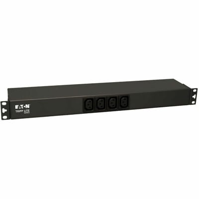 Tripp Lite by Eaton PDU 3.8kW Single-Phase 208/240V Basic PDU 14 Outlets (12 C13 & 2 C19) NEMA L6-20P Input 15 ft. (4.57 m) Cord 1U Rack-Mount
