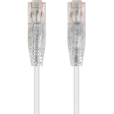 SLIMRUN  CAT6 UTP CABLE-5FT WHITE