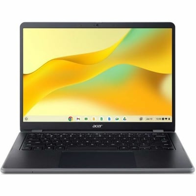 Acer Chromebook 514 C937T C937T-P418 14" Touchscreen Rugged Clamshell Chromebook - WUXGA - 60 Hz - Intel N250 - 8 GB - 128 GB Flash Memory - English (US) Keyboard - Black