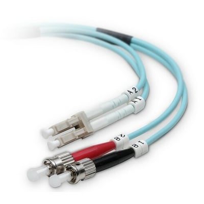BELKIN PATCH CABLE - FIBER OPTIC - MALE LEFT GENDER - MALE RIGHT GENDER - LC RIG