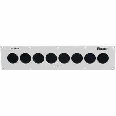 Panduit Rectangular Metal Cable Entry System Plate
