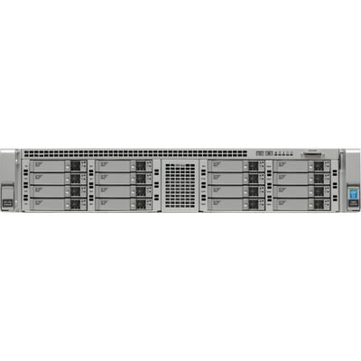 Cisco C240 M4 2U Rack Server - 2 x Intel Xeon E5-2643 v4 3.40 GHz - 256 GB RAM - Serial ATA/600 Controller