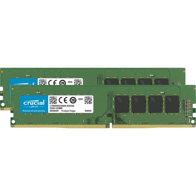 CRUCIAL 8GB KIT UDIMM 288-PIN MEMORY