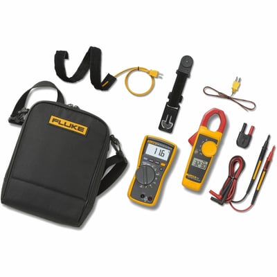 Fluke Networks 116/323 HVAC Combo Kit - Includes Multimeter and Clamp Meter