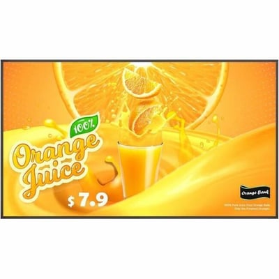 49IN LCD 3840X2160 4K 24/7 MNTR HDMI DP WEBOS8.0 500NIT LAND/PORT