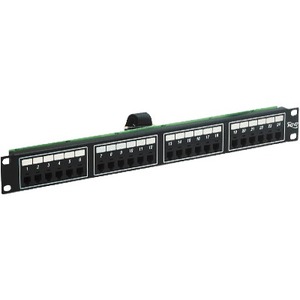 ICC Voice 8P2C Patch Panel with Male Telco in 24 Ports and 1 RMS