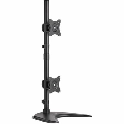 Tripp Lite by Eaton Dual Vertical Flat-Screen Desk Mount Monitor Stand Clamp Swivel Tilt 15" to 27" Flat Screen Displays