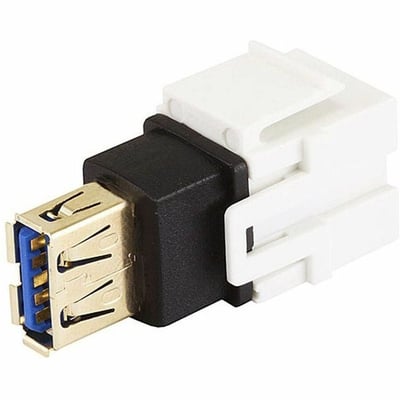 KEYSTONE JACK - USB 3 A F TO A F COUPLER